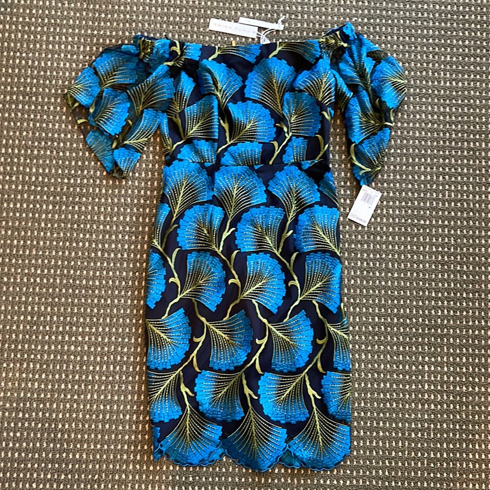 NWT Trina Turk, off the shoulder dress.  Size 4